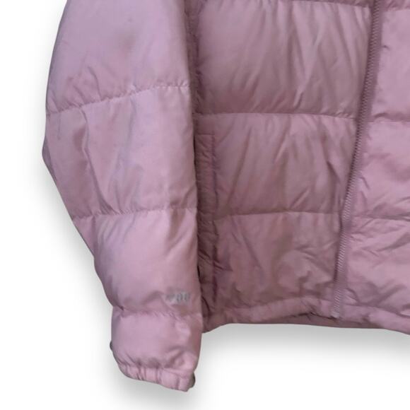 The North Face Vintage Retro 1996 Nuptse Pink Mauve Puffer Jacket Large Women’s - Picture 3 of 10